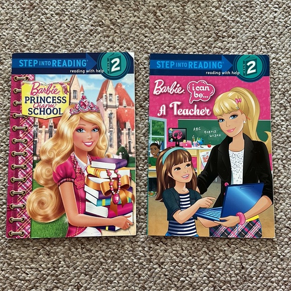 Barbie step into reading book lot - Picture 3 of 4